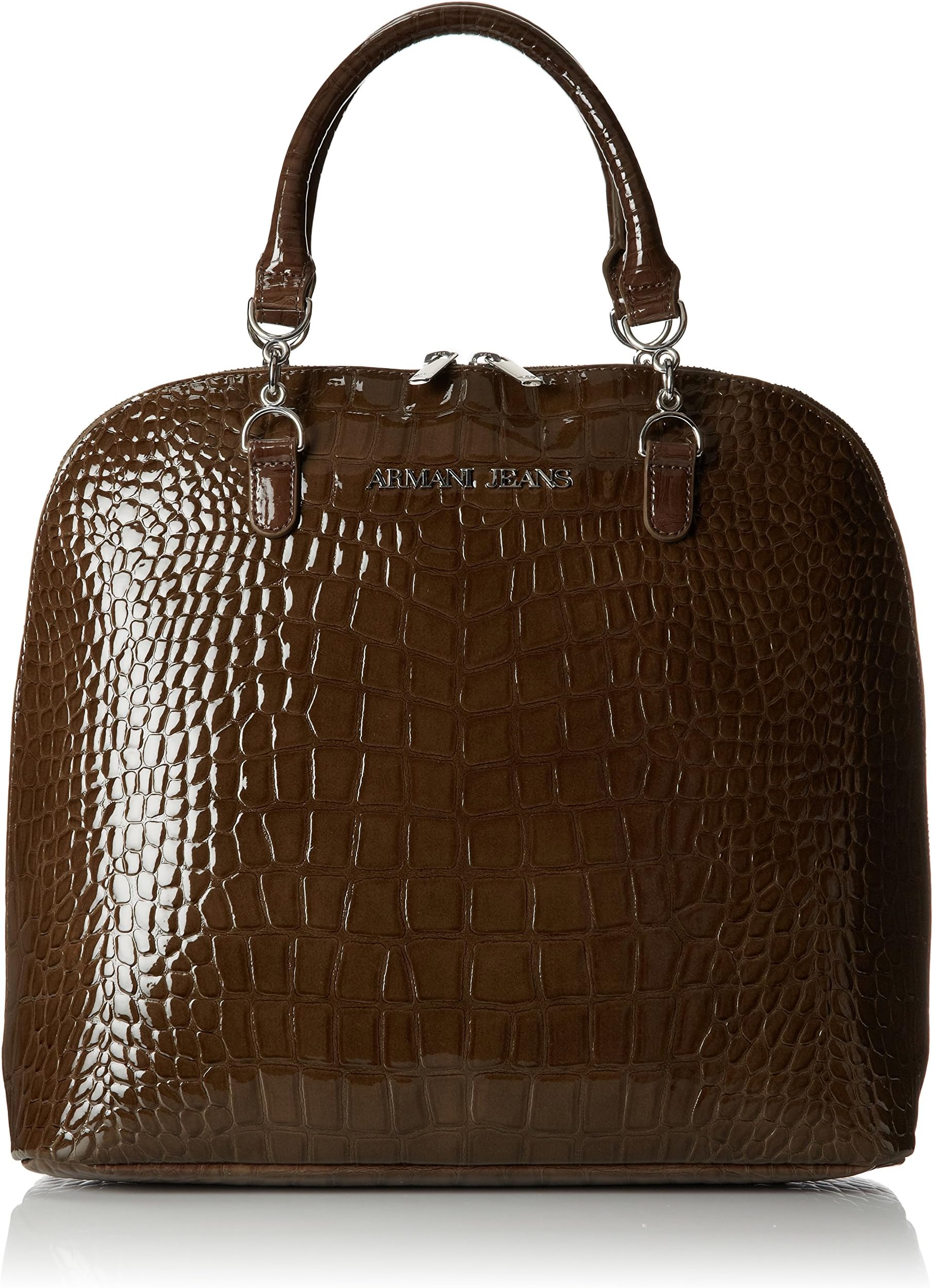 Armani Jeans U7 Printed Crocodile Bugatti Shoulder Bag