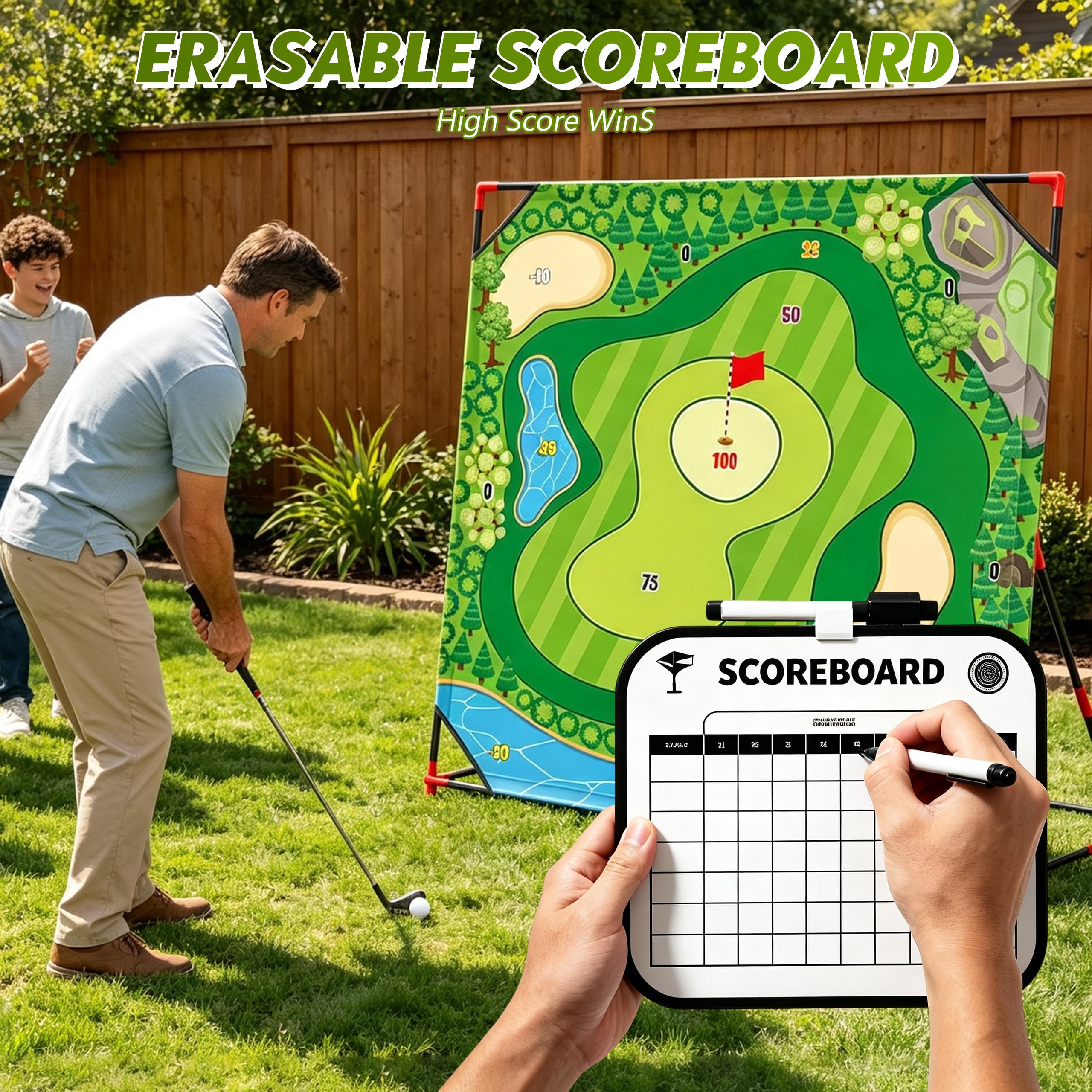 Set di Gioco da Golf per Bambini e Adulti, Mini Set da Golf