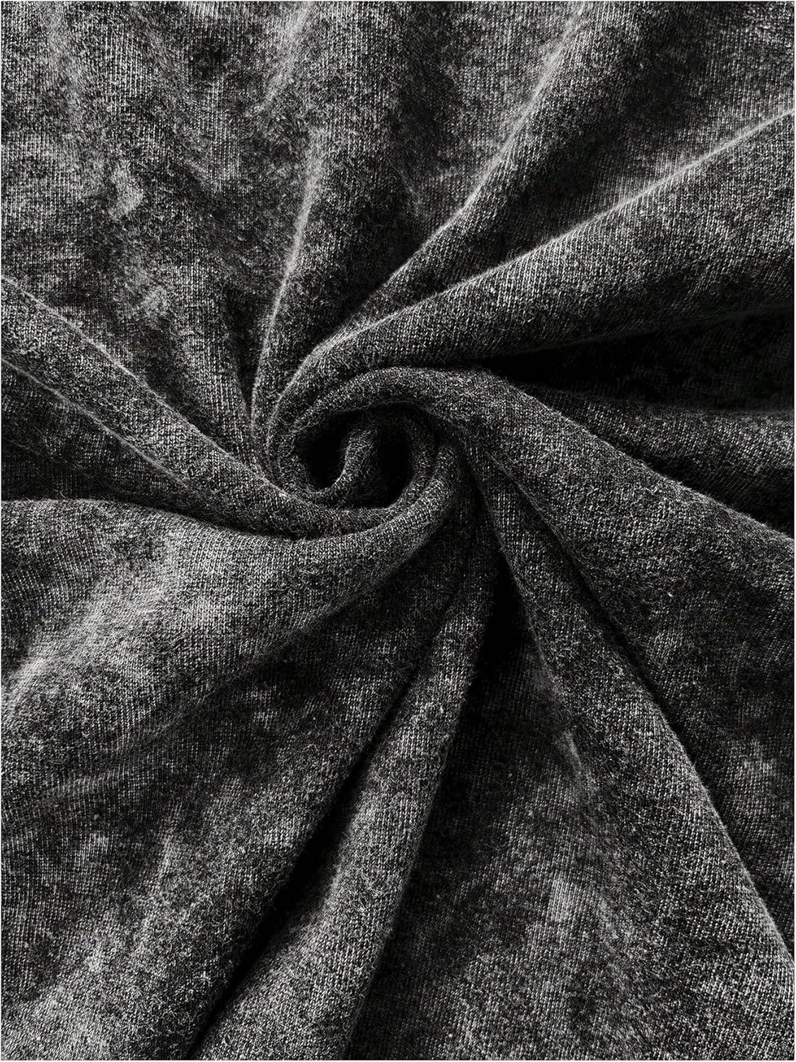 Women's Retro Washed Graphic Tees Short Sleeve Leopard Cherry Summer Tops Trendy Streetwear - Image 3