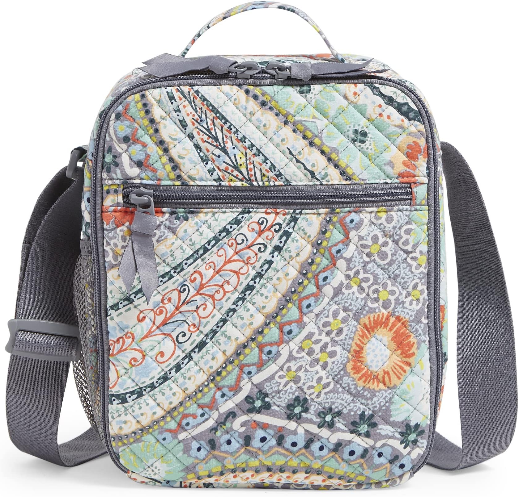 Vera Bradley womens Cotton Deluxe Lunch Bunch Lunch Bag Lunch Bag