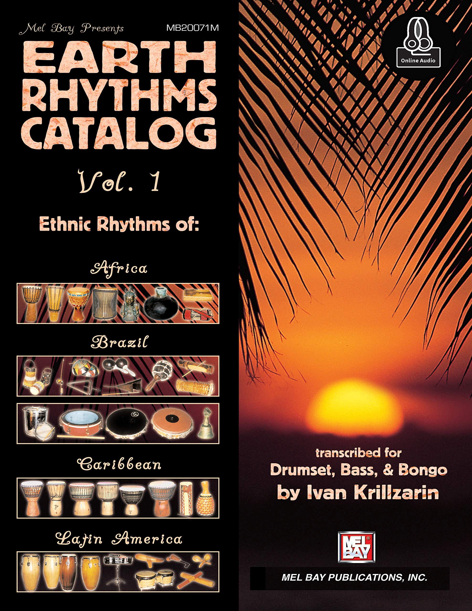 Anthologie Earth Rhythms Catalog Vol. 1 avec partitions afro-caribéennes