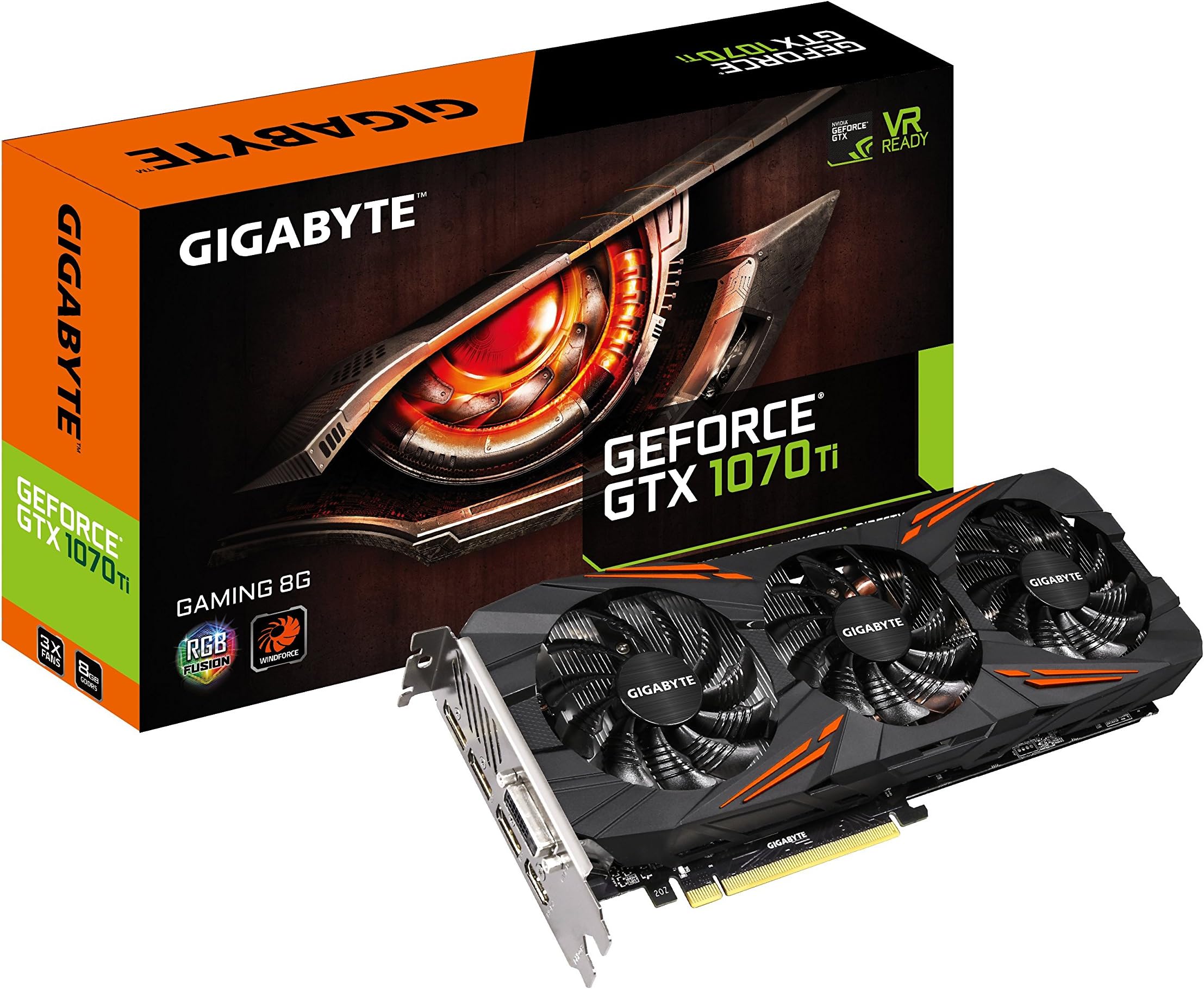 GeForce GTX 1070 Ti Gaming 8G (GV-N107TGAMING-8GD)