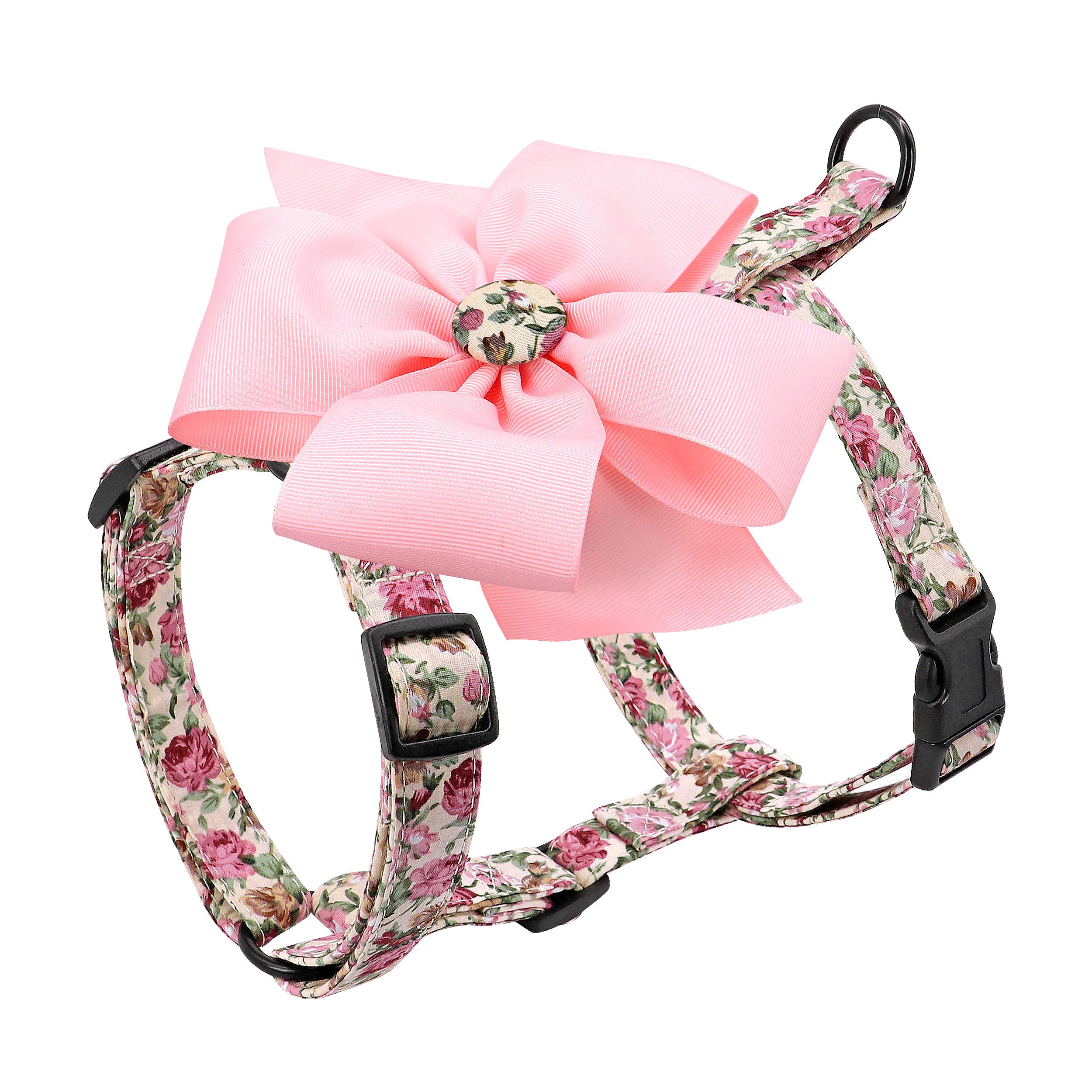 flower dog harness