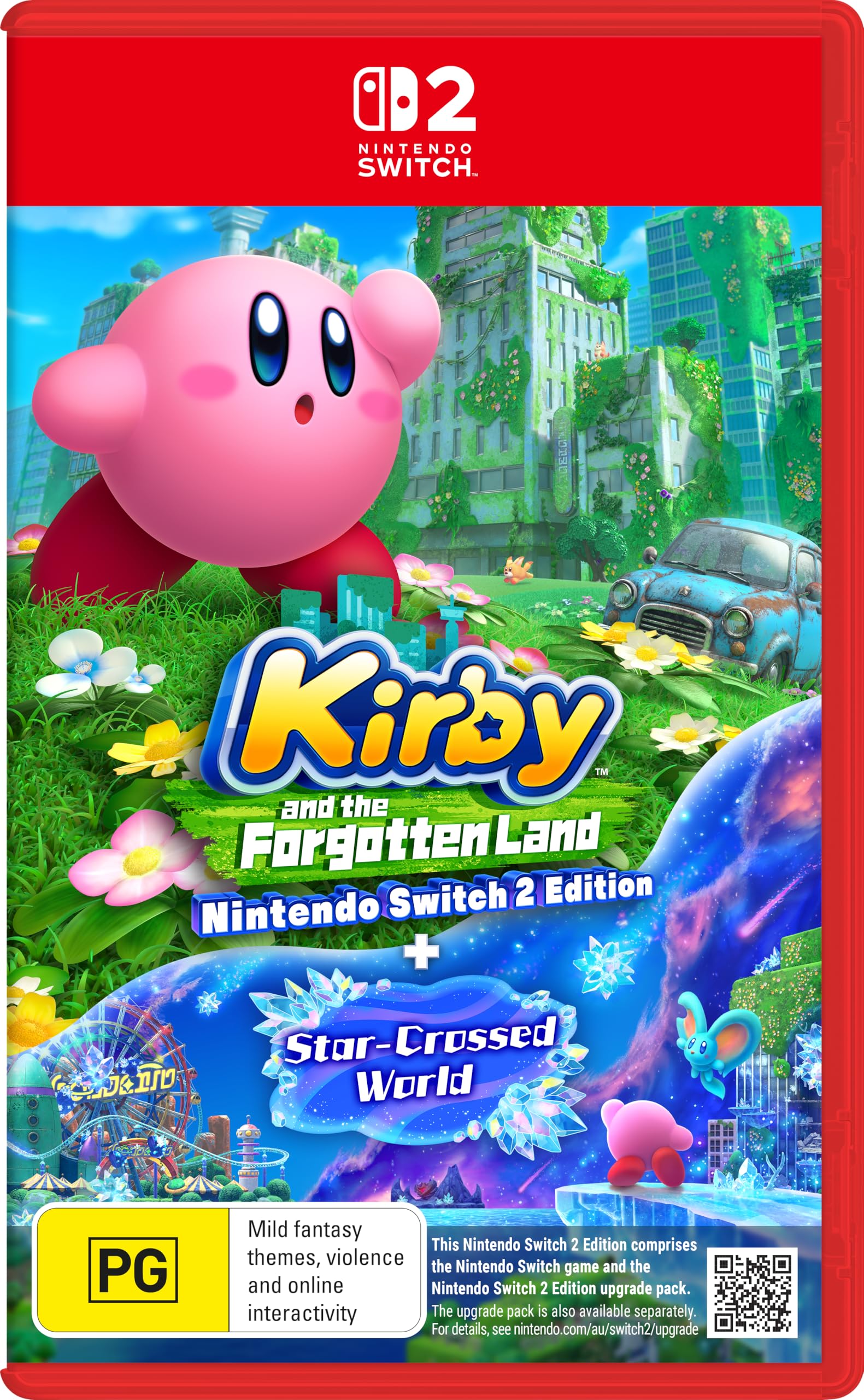 Kirby and the Forgotten Land + Star-Crossed World - Nintendo Switch 2 Edition