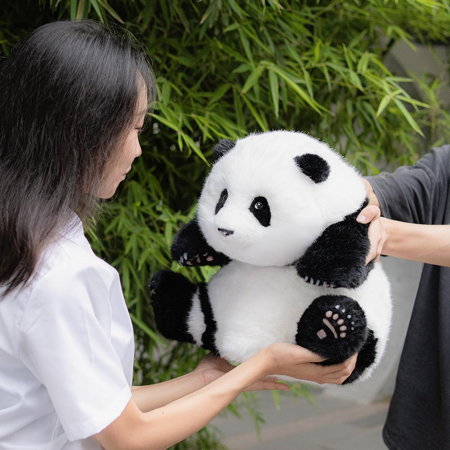 Chongker パンダのぬいぐるみがリアルでリアル、パンダの恋人への