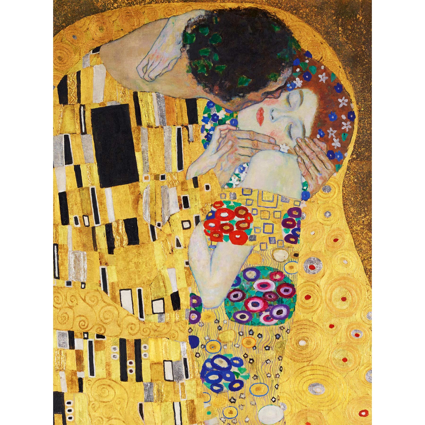 Wee Blue Coo Klimt The Kiss Large Wall Art Poster Print Thick Paper 18X24 Inch