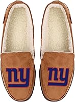 Vista 201 de FOCO Mens NFL Team Logo Moccasin Slippers