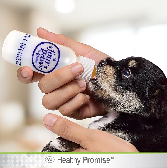 Four Paws Pet Nursing Feeding Bottle for Kittens & Puppies, 2 oz.
