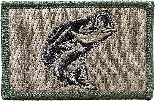 Tactical Wildlife Largemouth Bass Patch - Multitan