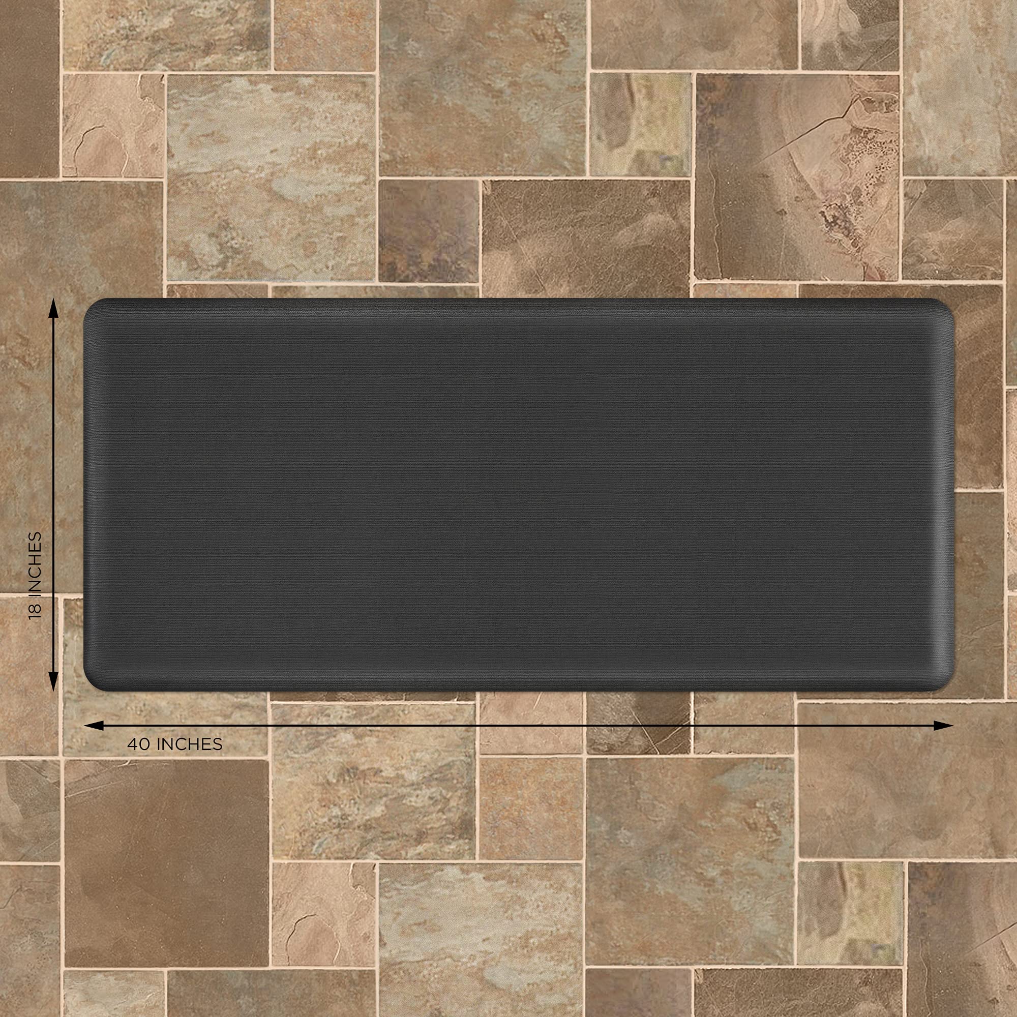 GelPro Designer Comfort Anti-Fatigue Kitchen Floor Mat - 18