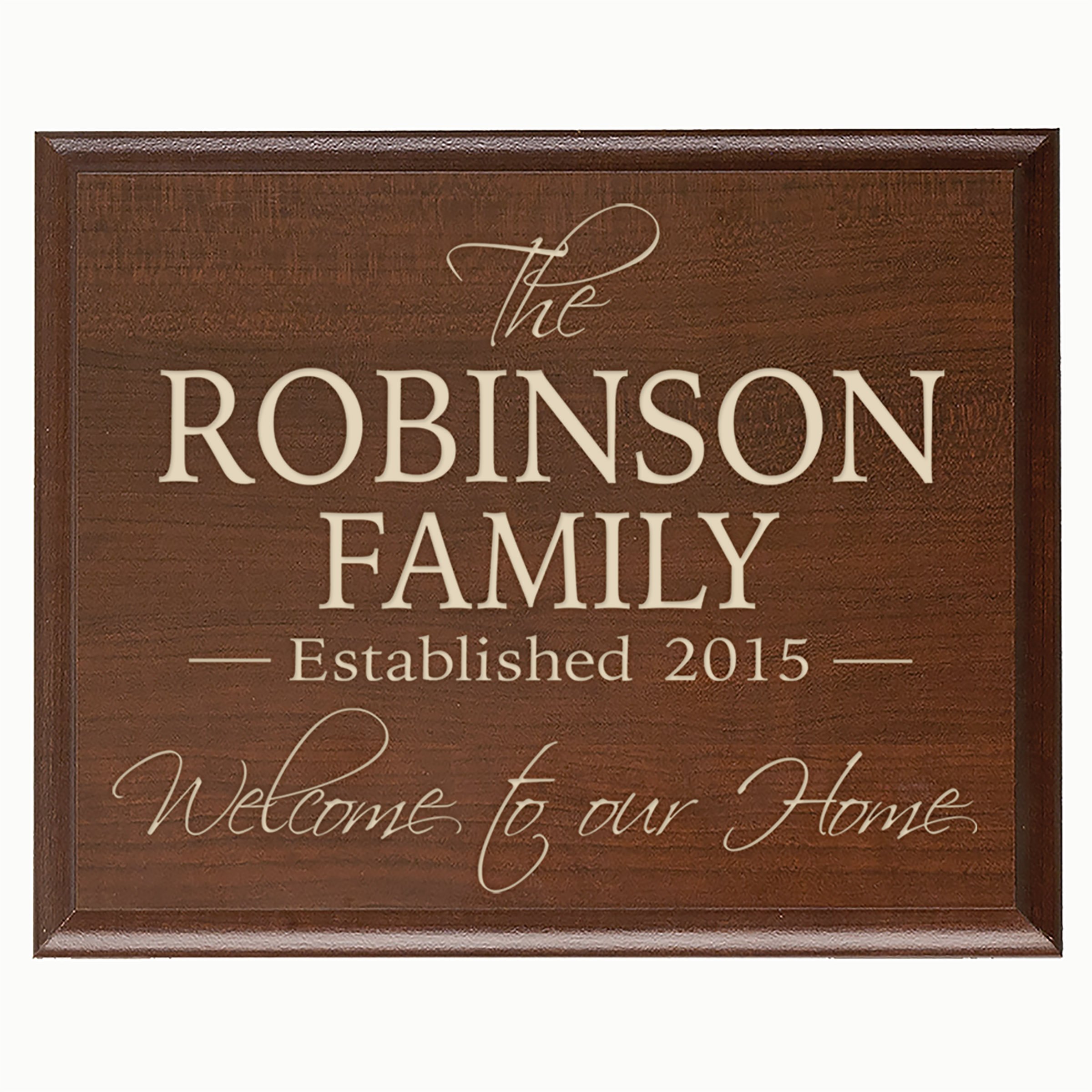 Family Display Sign Family Established Signs Family Established Sign Wood Signs Last Name