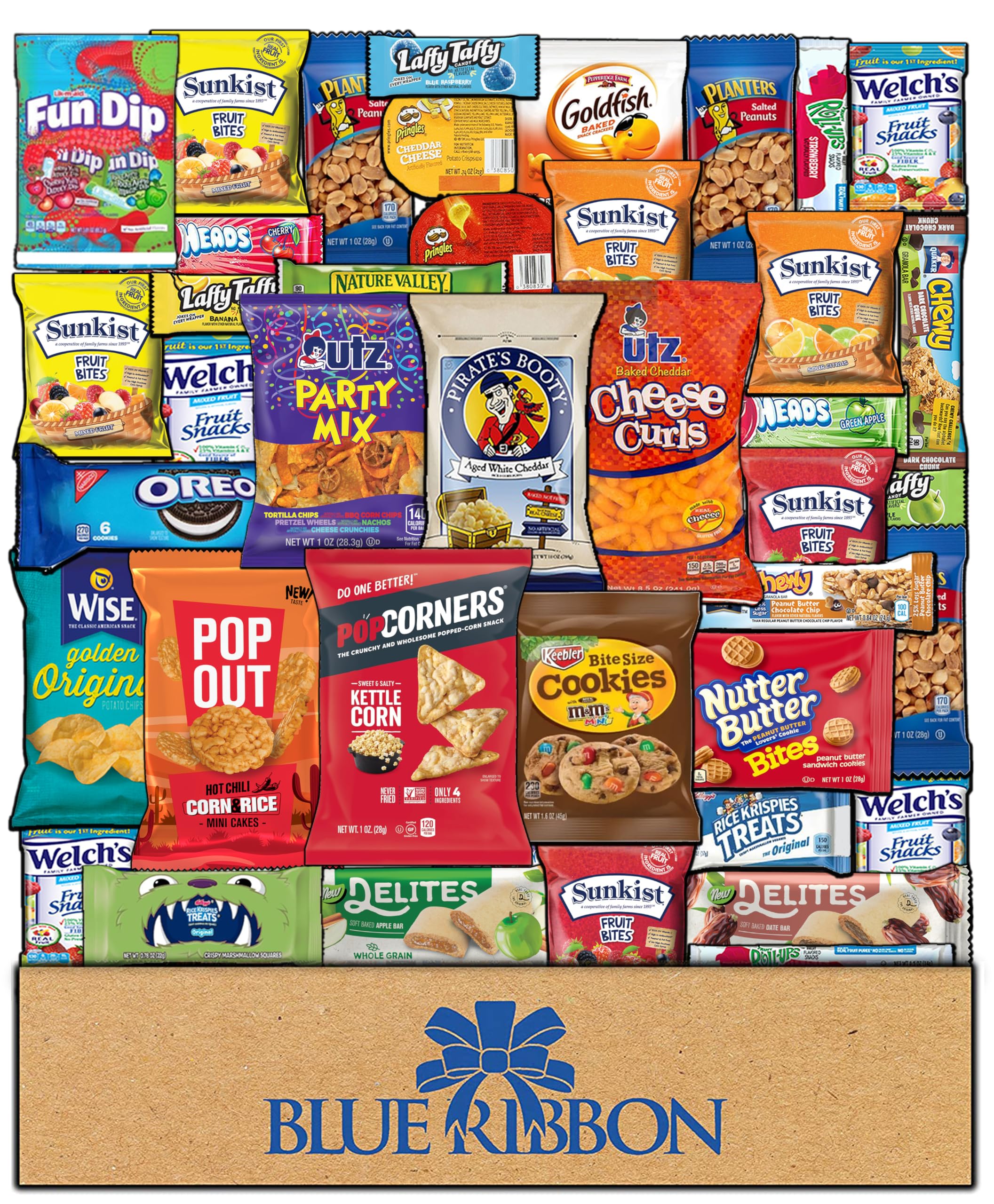 Christmas Gifts For Teens Ultimate Snack Box Care Package - 45 Piece ...