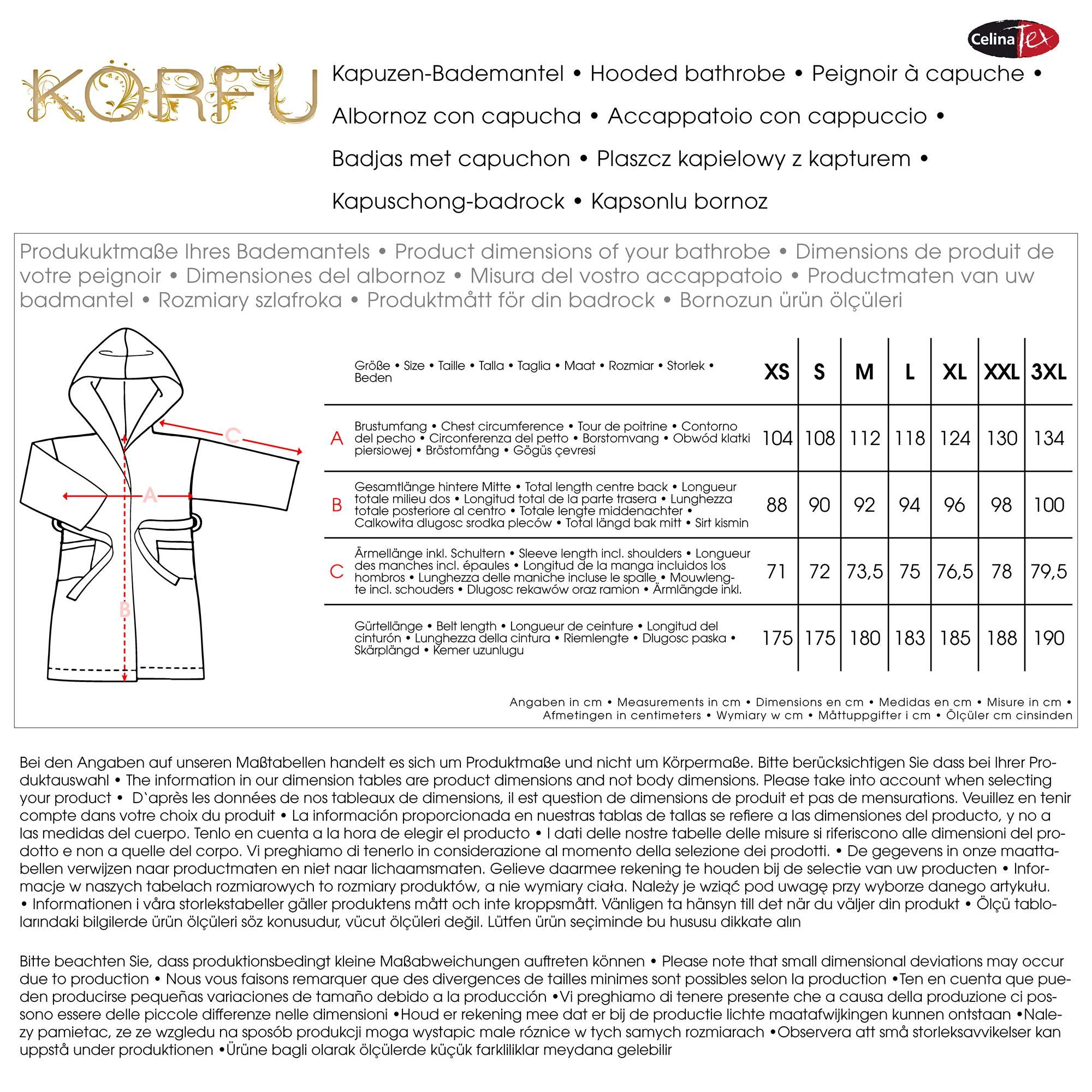 CelinaTex XS-XXXL Bademantel Kapuze zweifarbig kurz seitliche Eingrifftaschen Damen Sherpa Kuschelfleece Morgenmantel, Sauna, Spa, Pool, Bad, flauschig und komfortabel - OEKO-TEX Kos