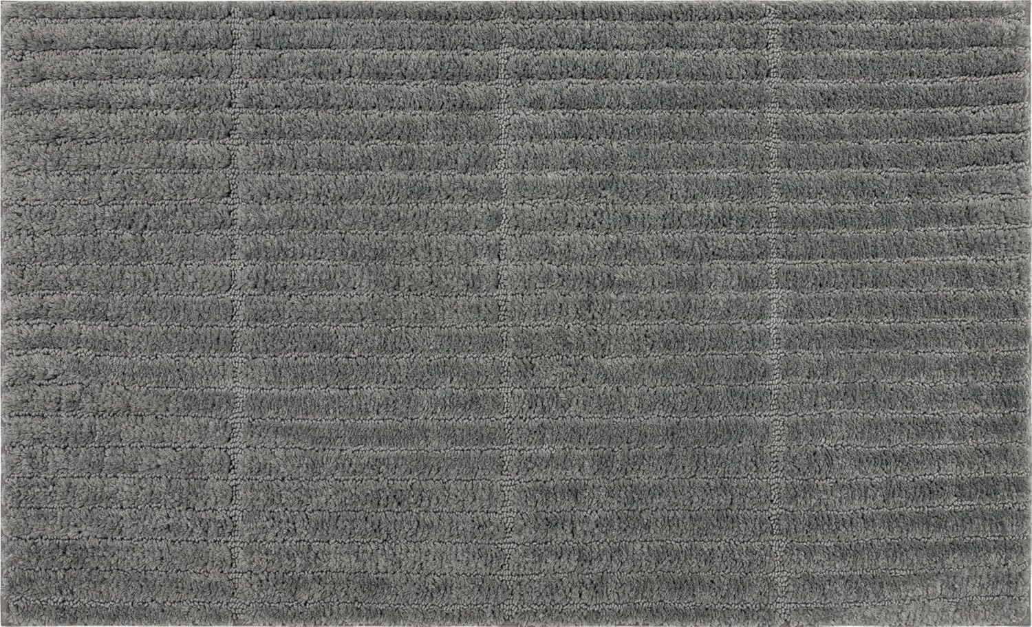 Mohawk Home Sanctuary Casual Solid Gray 2' X 3' 4" Bath Mat Perfect for Bathroom