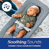 Vista 4 de Chicco E-Motion Auto-Glider & Bouncer - Gris Gris