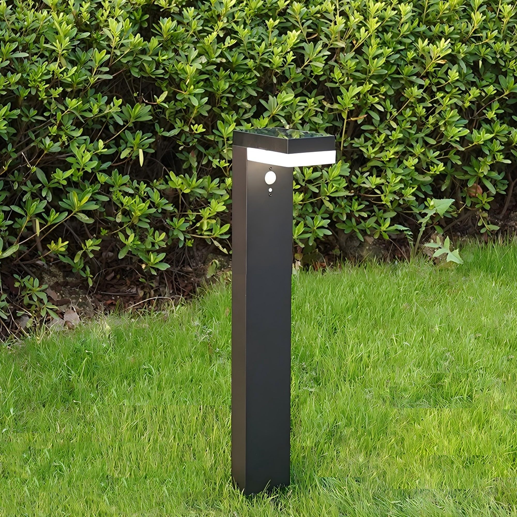 Lumisky Solarleuchte zum Befestigen oder Bepflanzen, LED, warmweiß, mit Bewegungsmelder, Höhe 50 cm