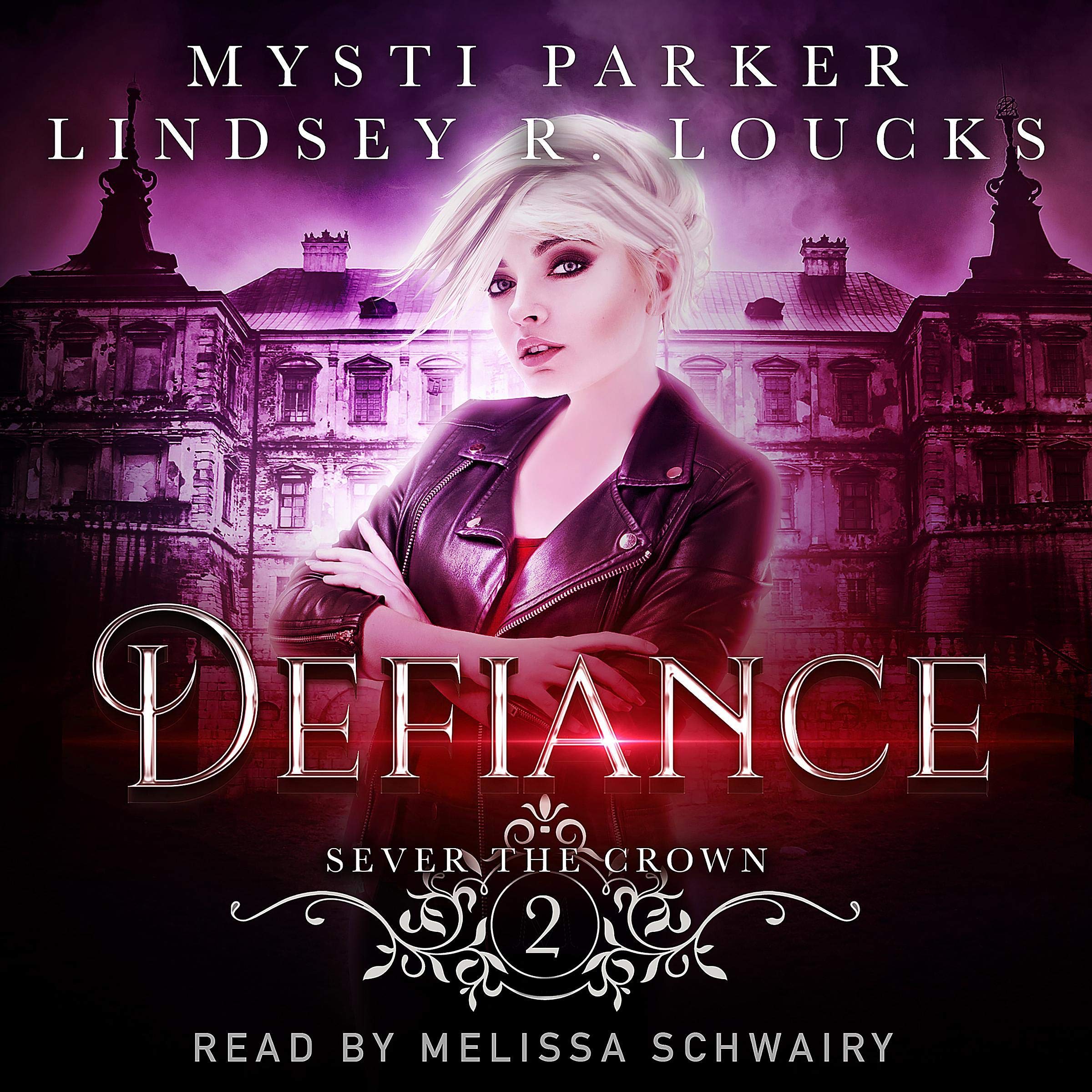 Cover art for Defiance: A Reverse Harem Vampire Romance (Sever the Crown, Book 2)