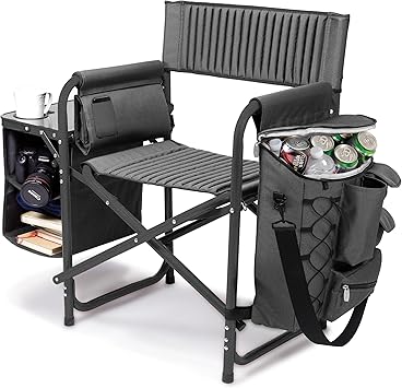 Fusion Camping Chair with Side Table and Soft Cooler