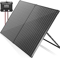 Vista 8 de Kit de panel solar Voltset 30 W 12 V con controlador MPPT, cargador de batería solar y mantenedor, panel solar impermeable con soporte de montaje