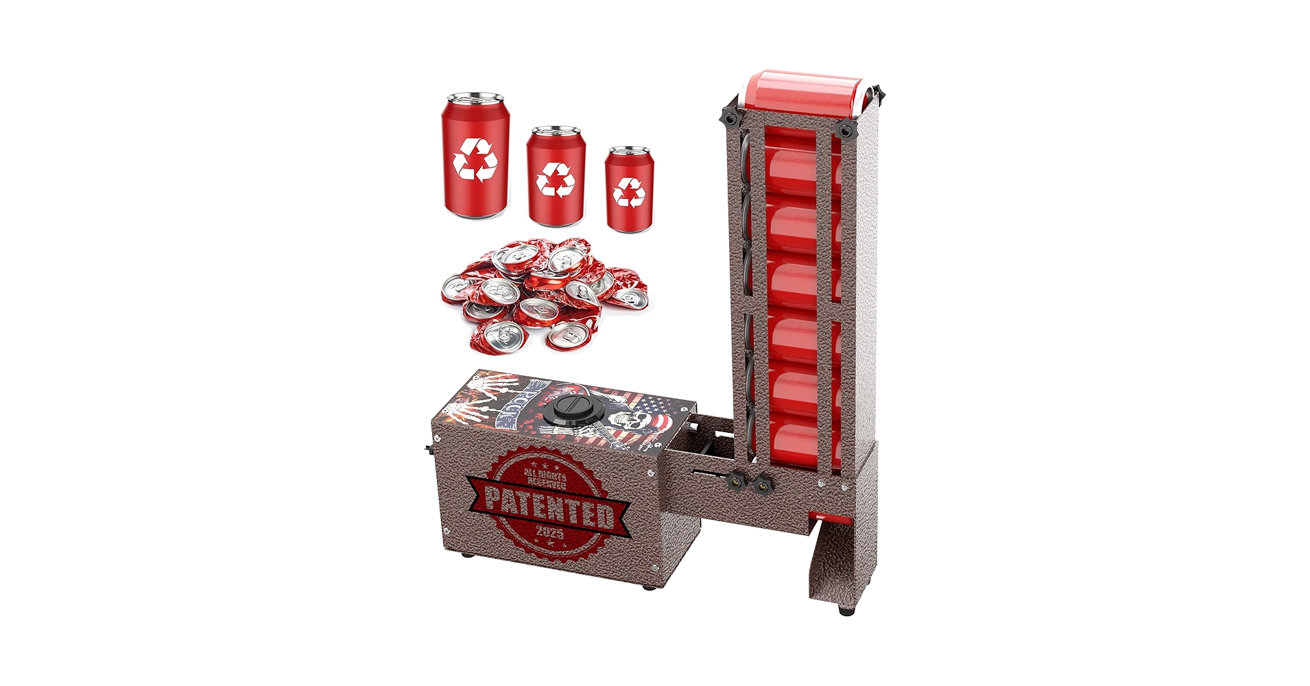 Amazon.com: KANBOL Electric Aluminum Can Smasher –Can