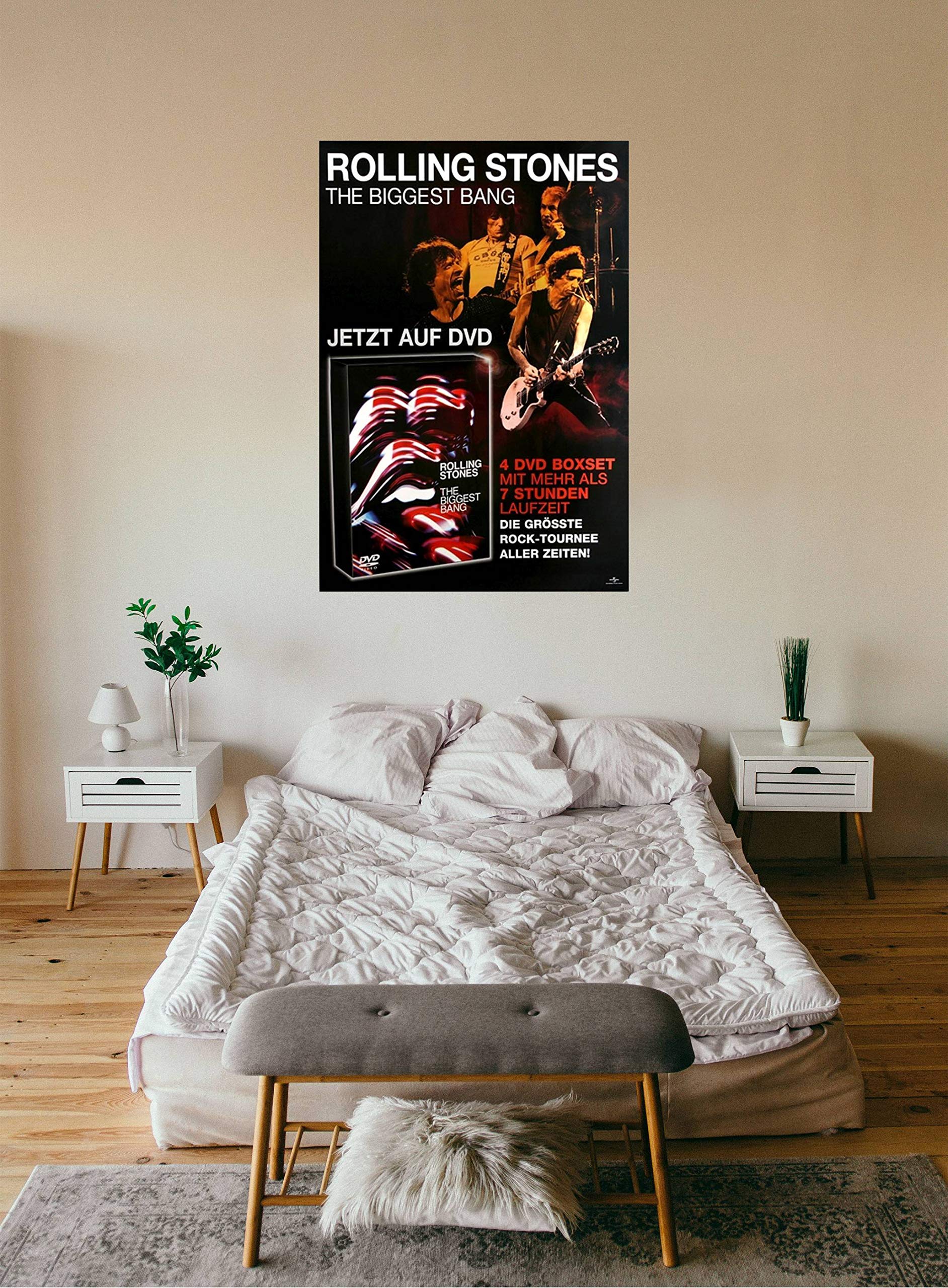 The Rolling Stones - The Biggest Bang, 2007 » Konzertplakat/Premium Poster | Live Konzert Veranstaltung | DIN A1 «