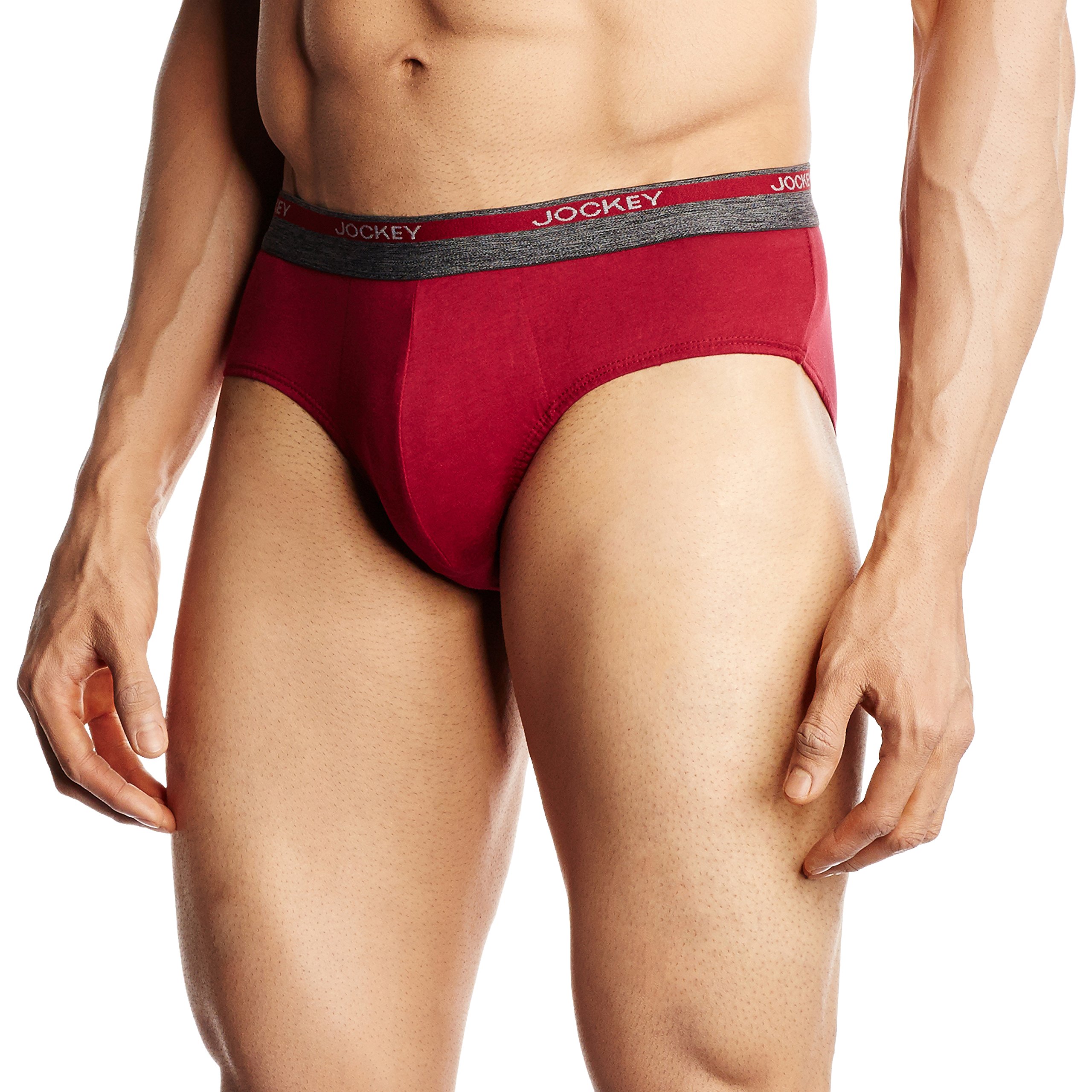 Men's Cotton Brief(Pack of 1) (8037-0110- Red Wine M_Red Wine_M)-image-19