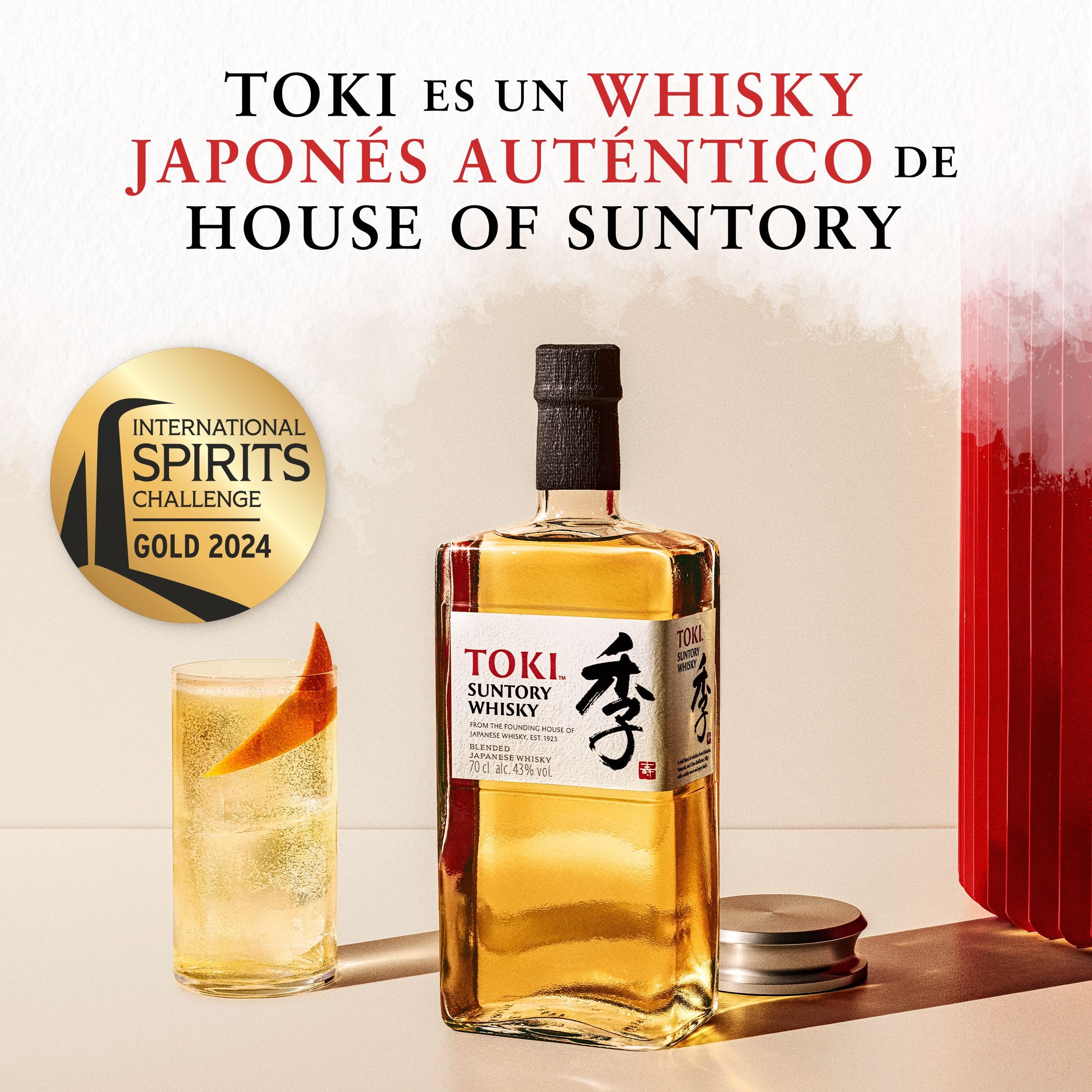 Toki Suntory Whisky Japonés 70cl