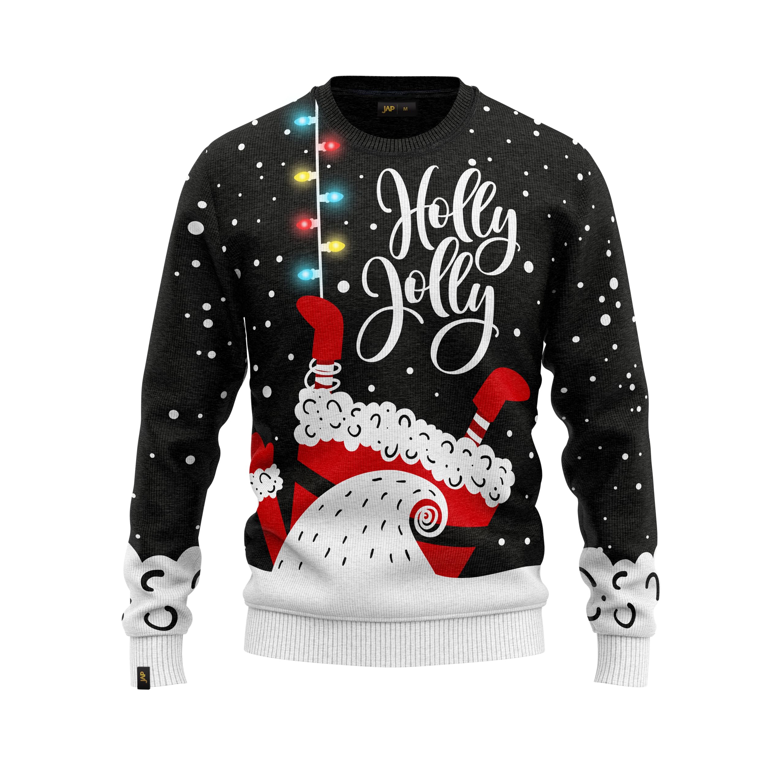 JAP Christmas - Pull de Noel - Pull Noel pour Femme et Homme - Pull Moche de Noel - LED