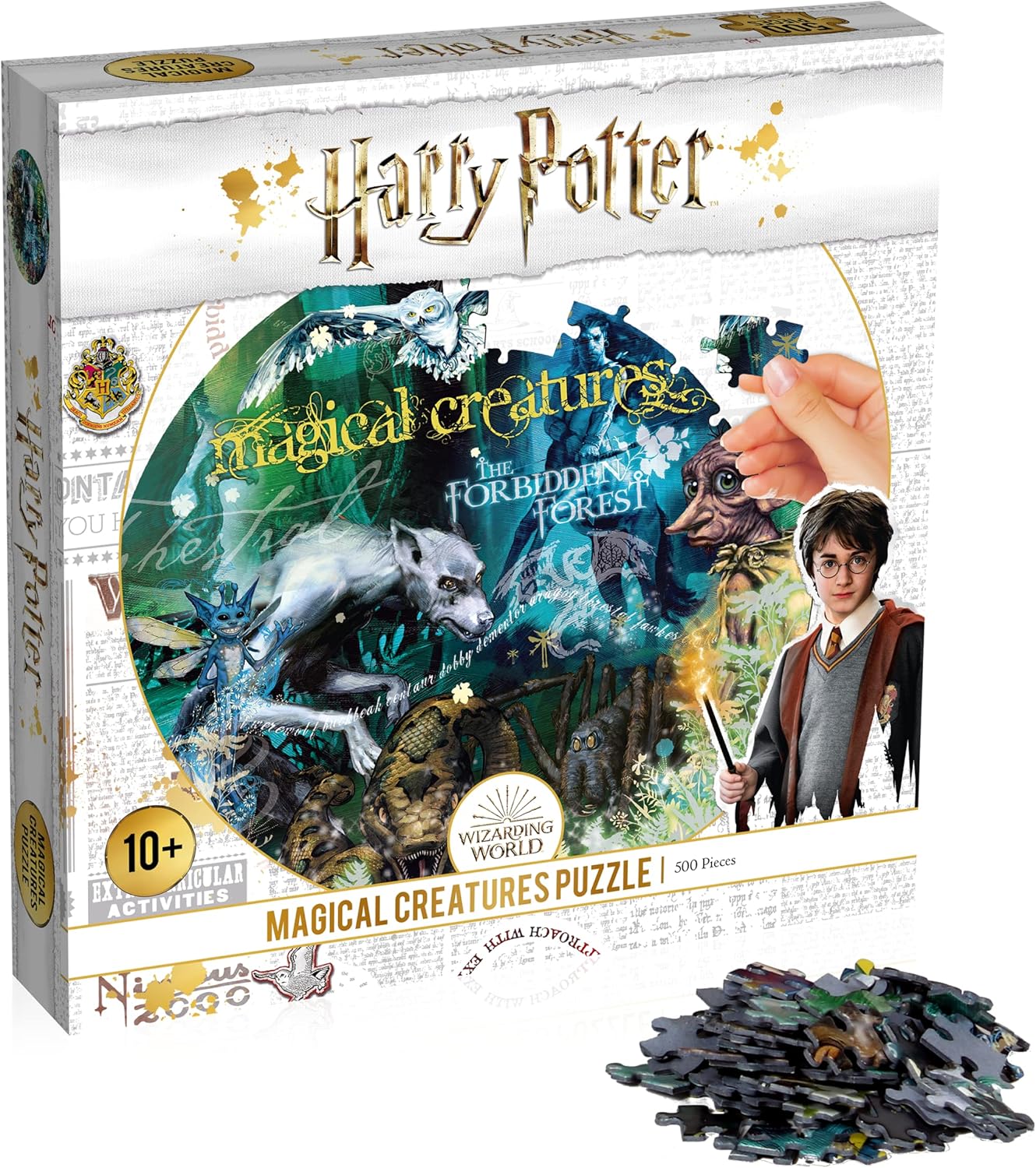 Harry Potter Magical Creatures 500 Pc Jigsaw Puzzle