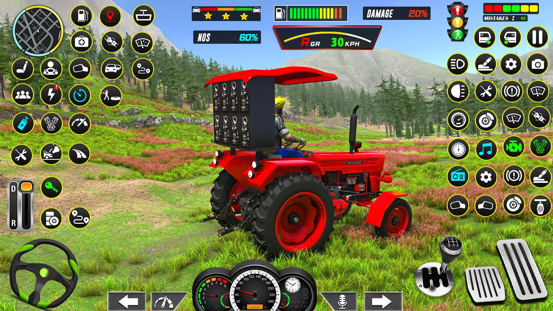 Top Tractor Driving Farming Simulator Game for kids Modern Driver