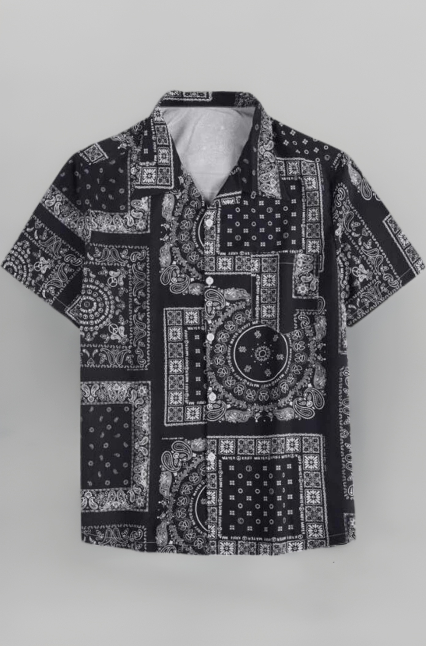 LERIYA FASHION Men's Rayon Shirt - Summer Button Down Shirts | Half Sleeve Printed |Formal |Casual Stylish (Available in Plus Size and Combo Pack of 2)