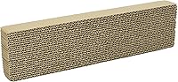 Ware Single Wide Corrugated Cat Scratcher Replacement Pads (2-Pack) with Catnip - Economical Cardboard Scratchers