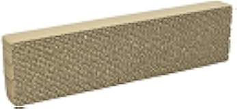 WARE Single Wide Corrugated Replacement Scratcher Pads for Cats (2-pack) - Catnip Included