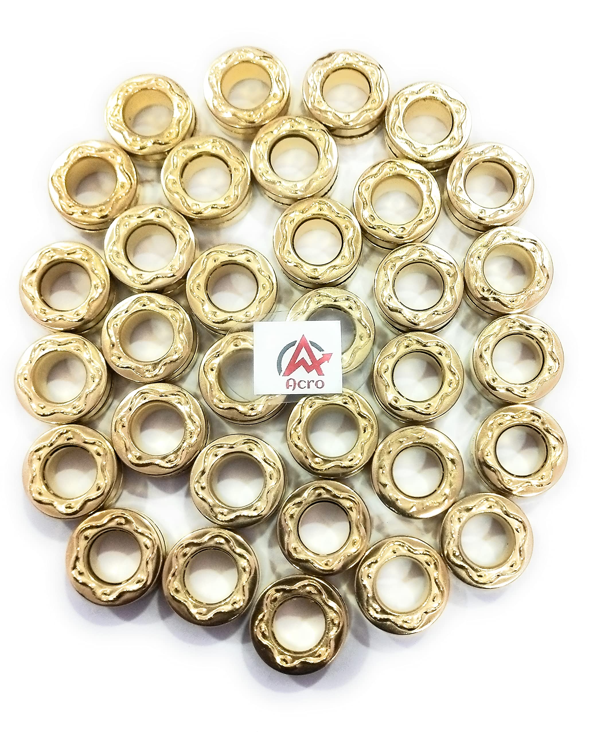 Acro Pigeon Leg Steel Sound Ring Ring for Pigeon Pigeon Payal Metal Gold Colour 50 Pcs (B094W3QFJ3) Amazon Price History, Amazon Price Tracker