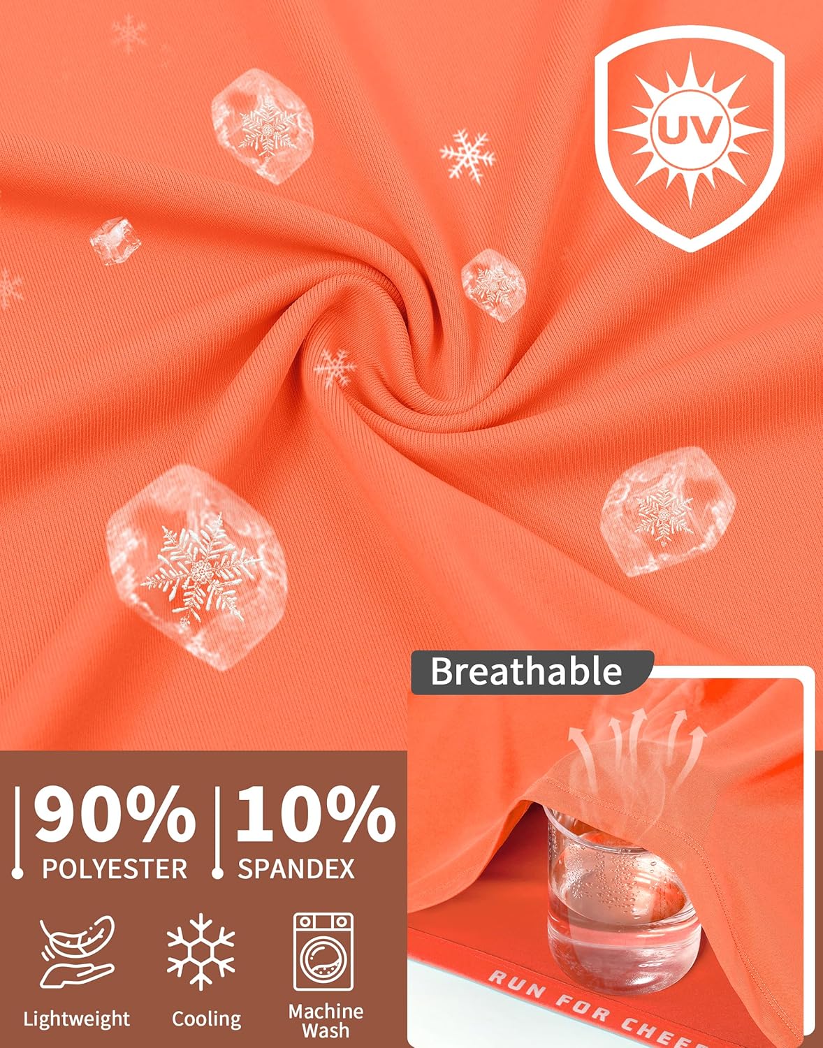 Pioneer Camp Men's Sun UV Protection SPF Shirts UPF50+ Rash Guard Long Sleeve Lightweight Hiking Quick Dry Running Swim Shirt - Image 5