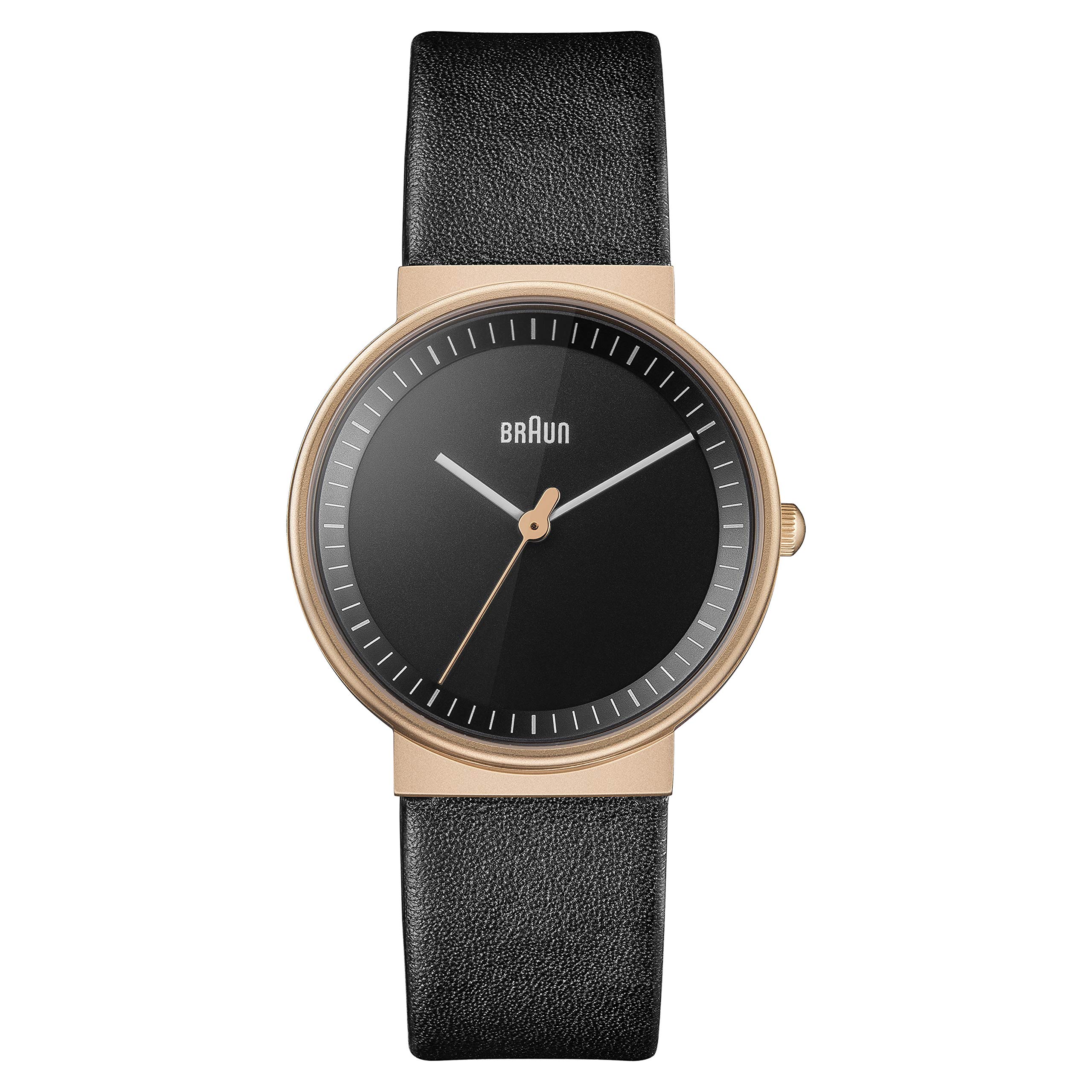 Amazon.co.jp: BRAUN LEATHER ANALOG WATCH ブラウン レザー アナログ
