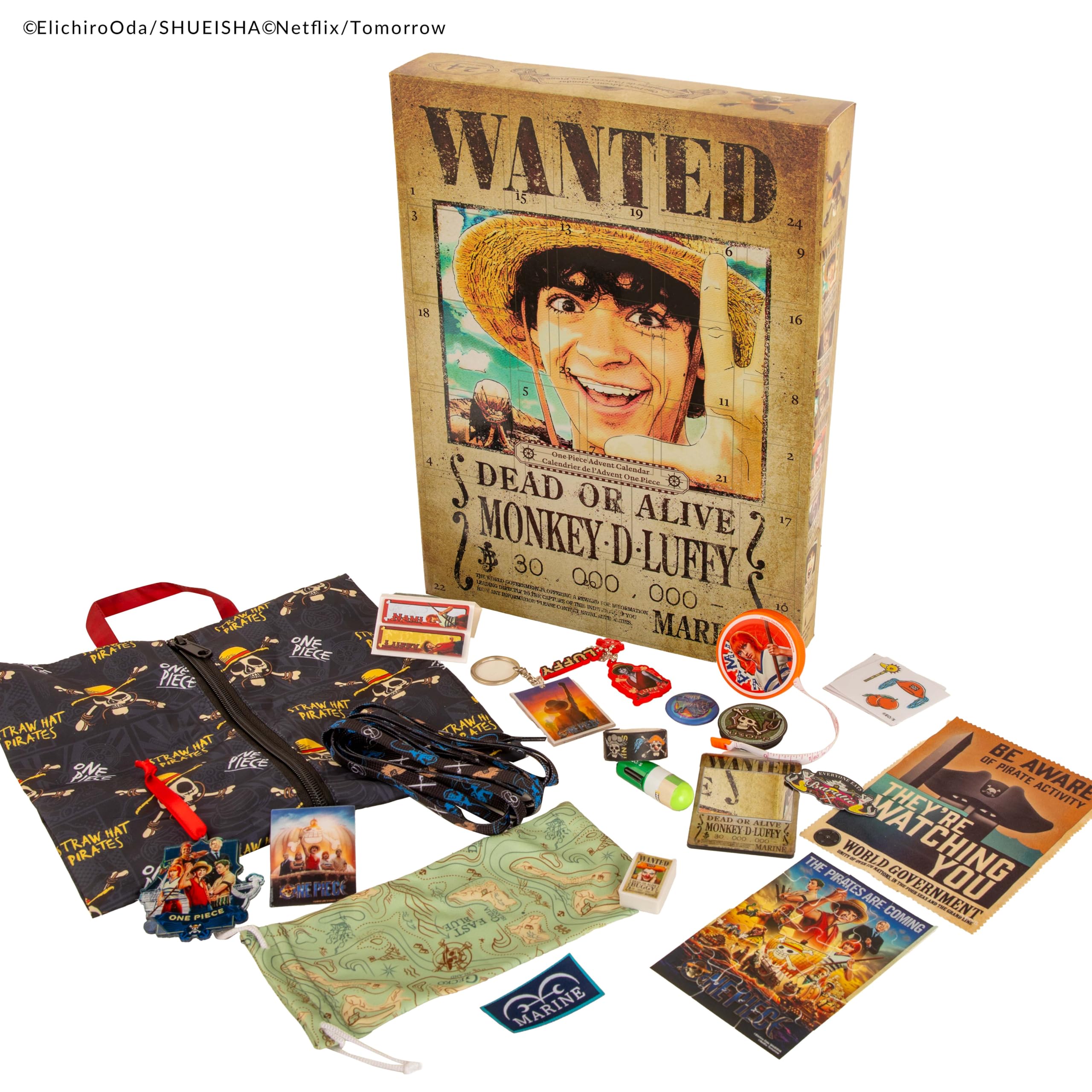CINEREPLICAS - One Piece Advent Calendar 2025 - Officially Licensed, white - Image 4