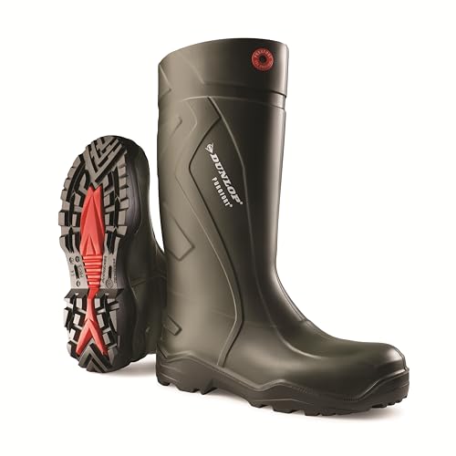 Bottes Dunlop Purofort+ Full Safety pour chantiers et sols glissants