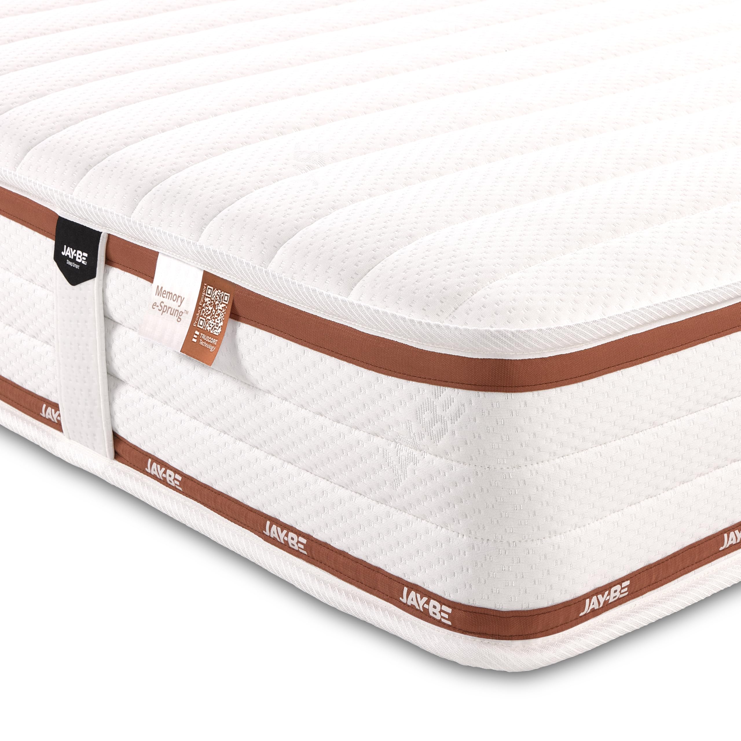 Jay-Be Ryze Memory Mattress - King - White