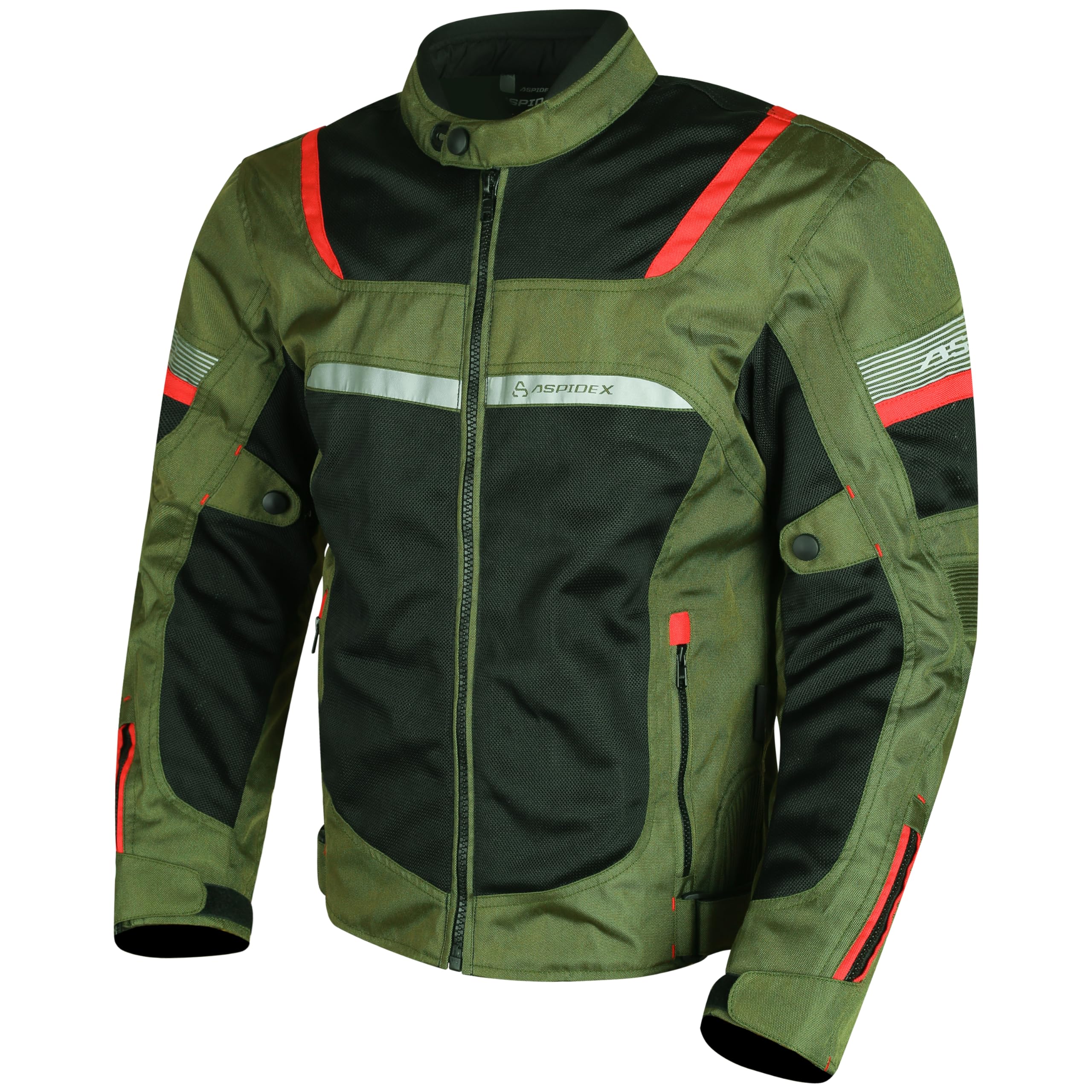 Giacca da Moto da Uomo Giacca da Tessuto da Corsa Traspirante