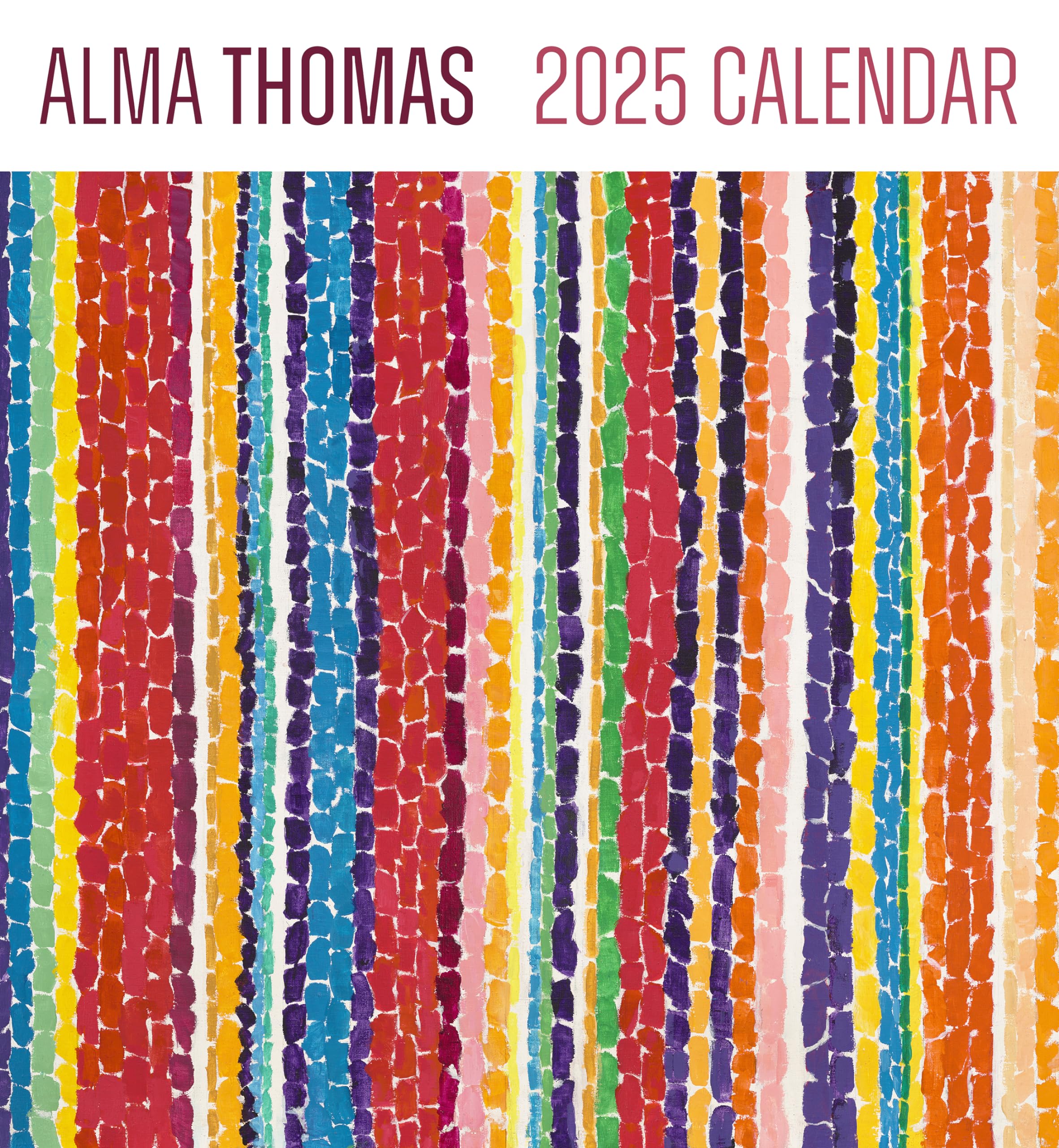 Alma Thomas 2025 Wall Calendar