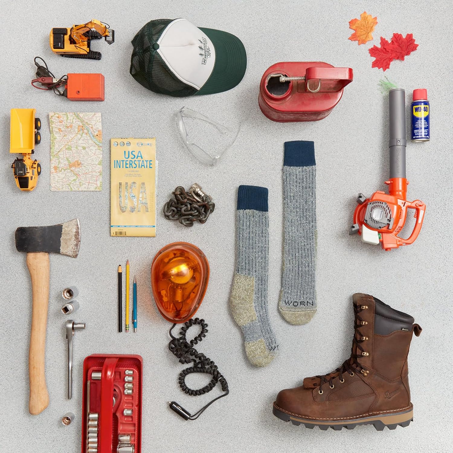 WORN Heavy-Duty Winter Work Boot Socks – Mid-Calf, Full-Cushion Performance Merino, Moisture-Wicking, and Thermal Warmth