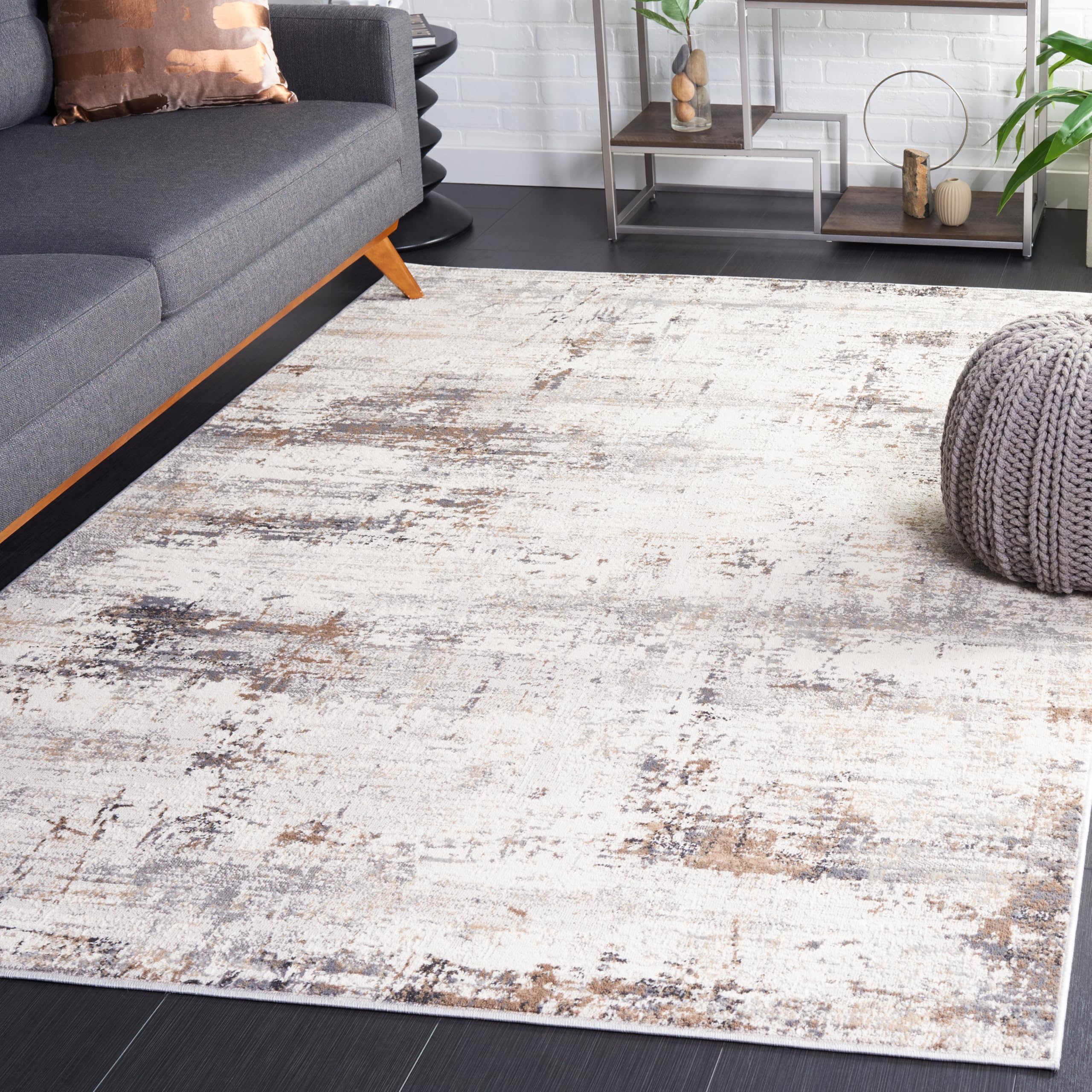 Tapis de Salon Contemporain SAFAVIEH Amelia pour une Chambre Cosy 135x196