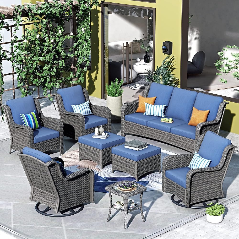 45/mo Finance Patio Furniture Outdoor Swivel Rocking Chairs All