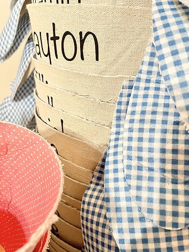 Miniatura 3 de Personalized Easter Basket for Girls and Boys, Kids Easter Baskets with Name, Canvas Easter Bags, Bunny Ears Easter Basket, Soft Easter Pail, Easter