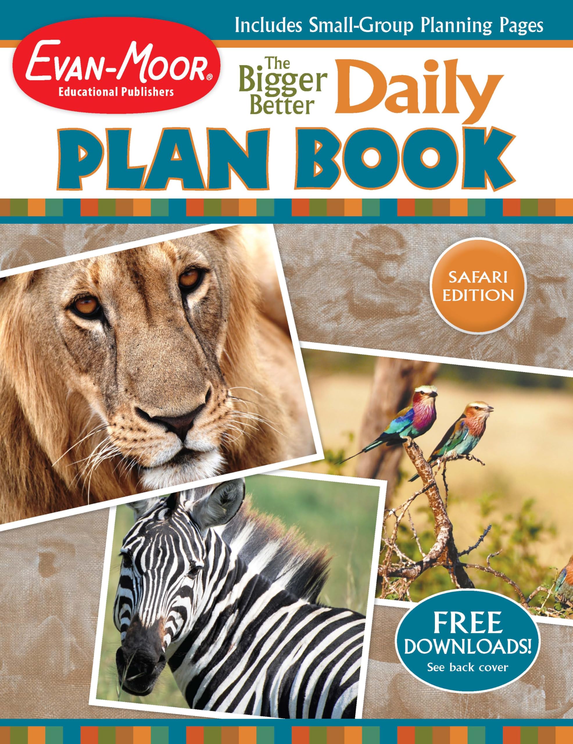 The Bigger Better Daily Plan Book: Safari Edition