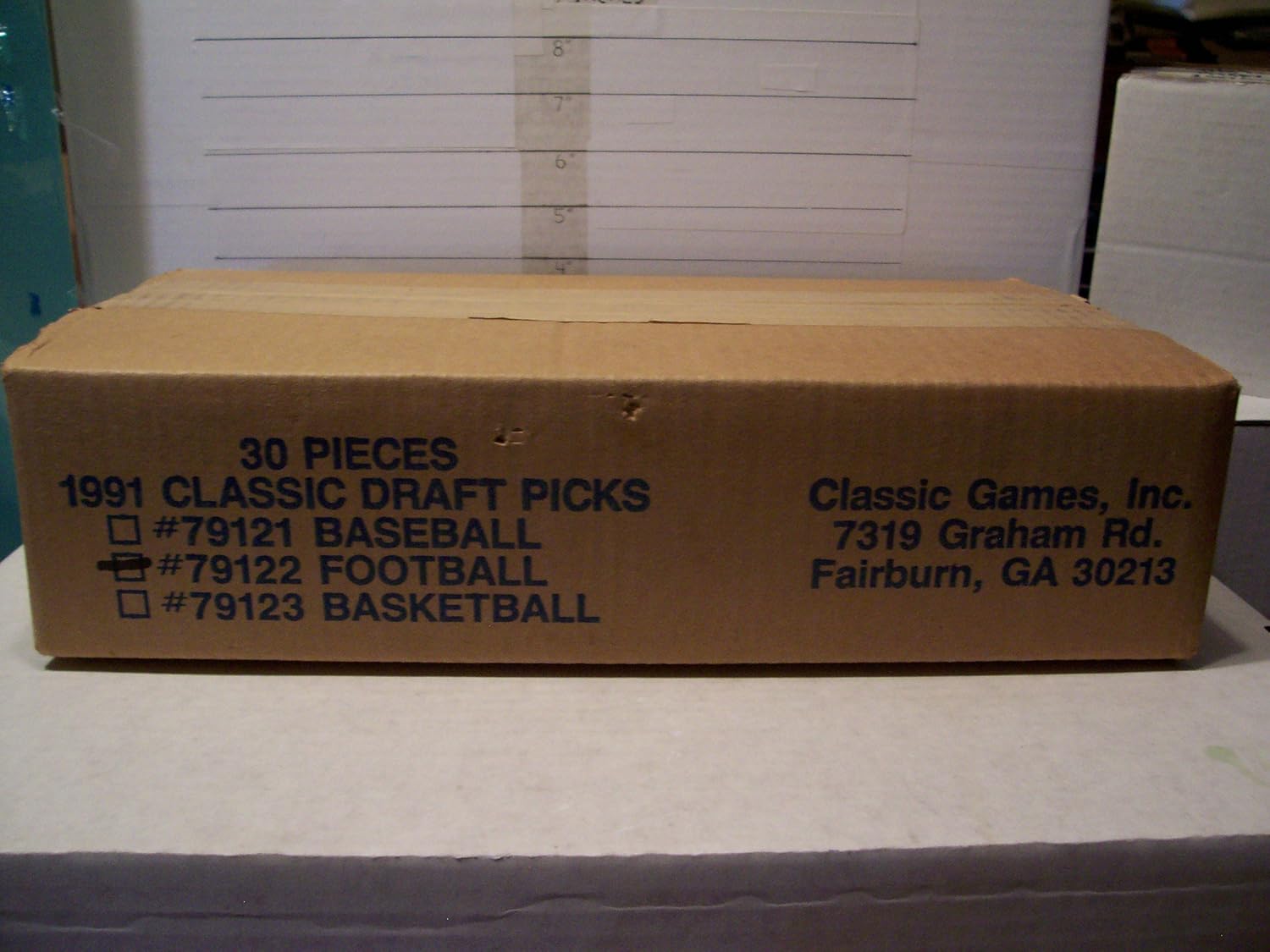 1991 CLASSIC FOOTBALL DRAFT PICKS 30 SET CASE 30 BRETT FARVE ROOKIES ? PSA 10 ?