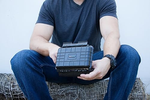 Miniatura 6 de CASEMATIX Funda resistente e impermeable con sensor de imágenes compatible con Walabot DIY, DIY 2 in Wall Imager y cables, incluye solo funda