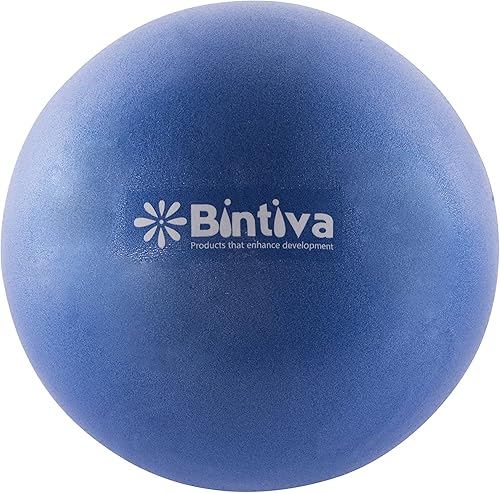 Miniatura 3 de bintiva Mini pelota de pilates de 7-9 pulgadas de estabilidad utilizada para ejercicio, yoga, pilates y terapia