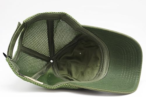 Miniatura 5 de Pit Bull Gorra de béisbol ajustable con parche de EE. UU. (multicolor), Camo Verde